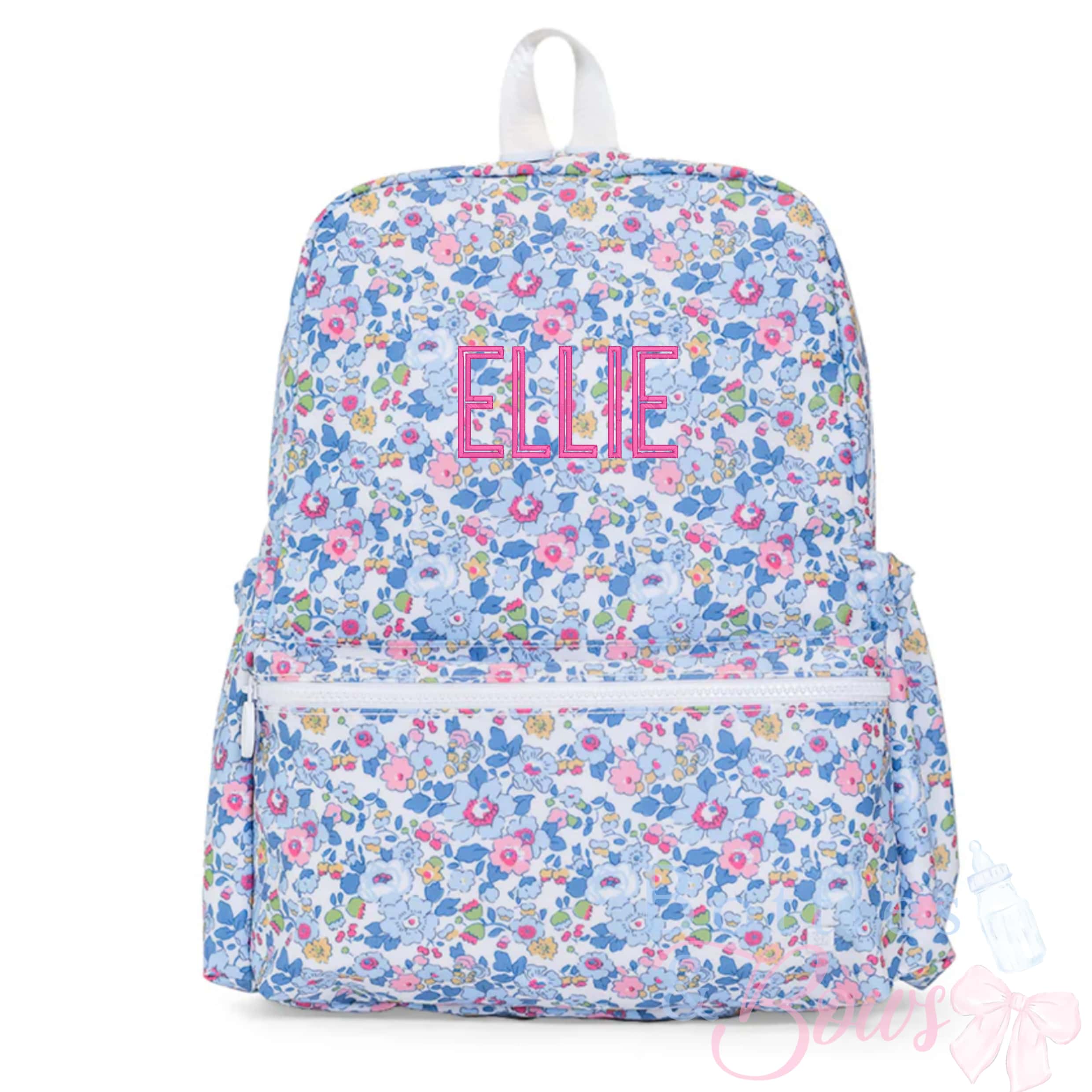 Bridgehampton Floral Embroidered Backpack - Thumbnail 3