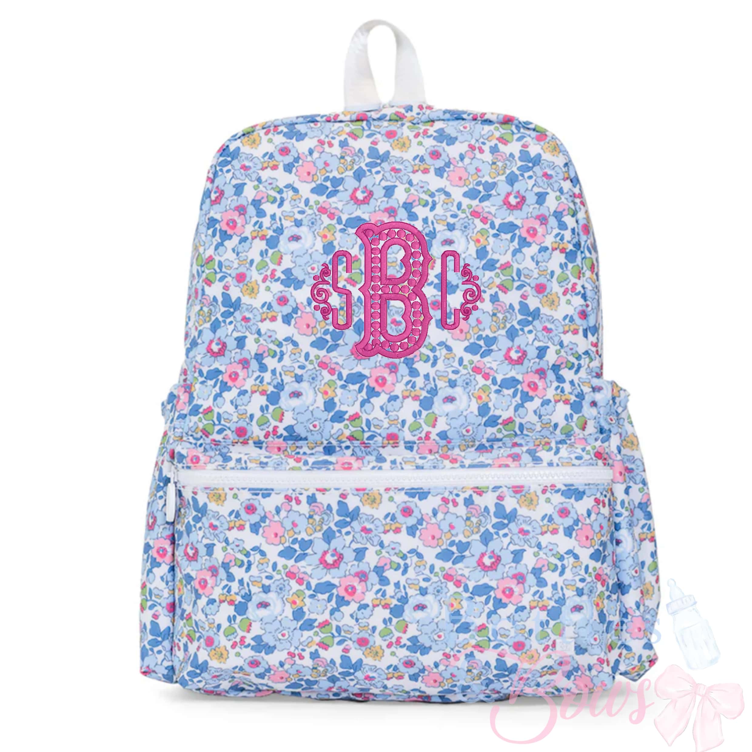 Bridgehampton Floral Embroidered Backpack - Thumbnail 4