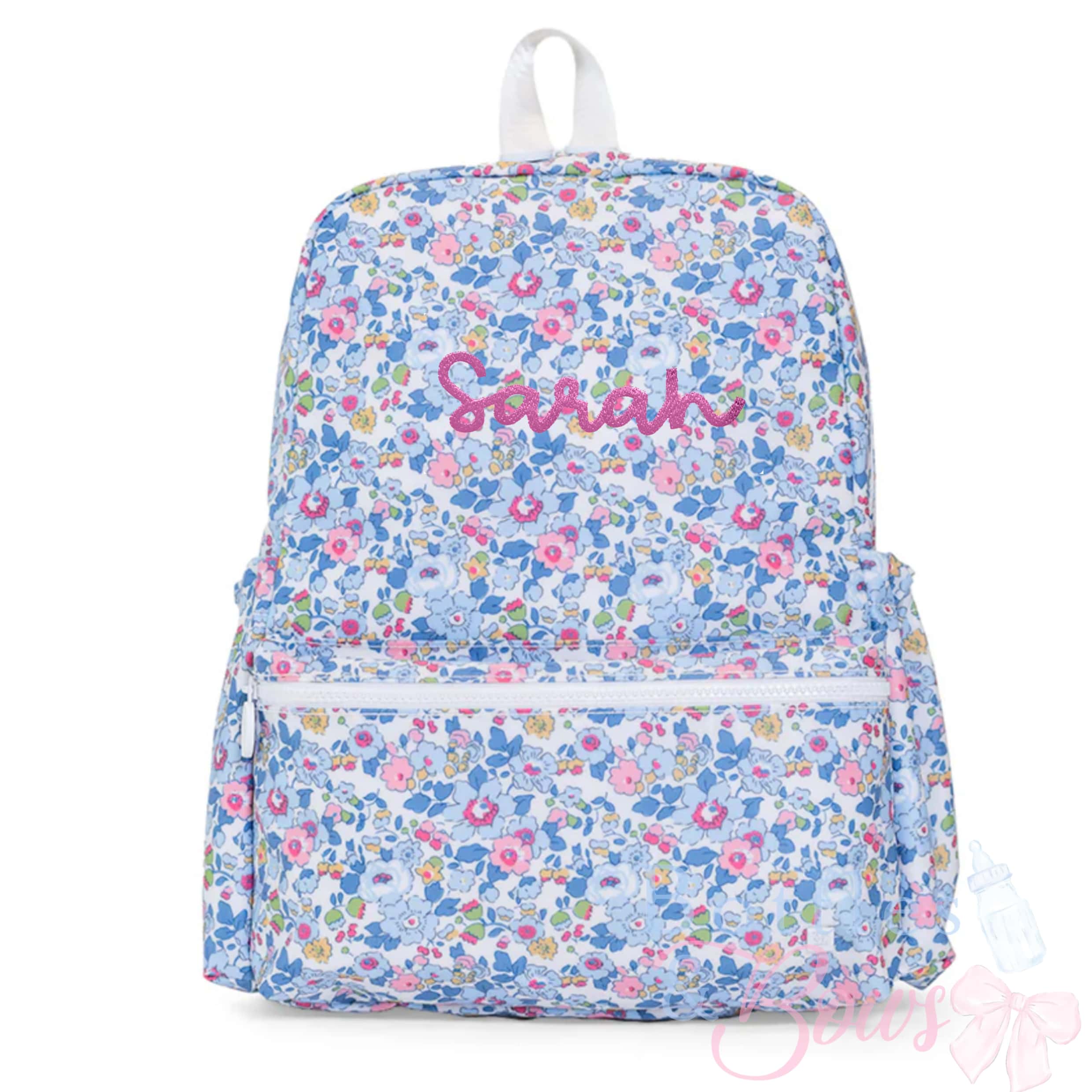 Bridgehampton Floral Embroidered Backpack - Thumbnail 2