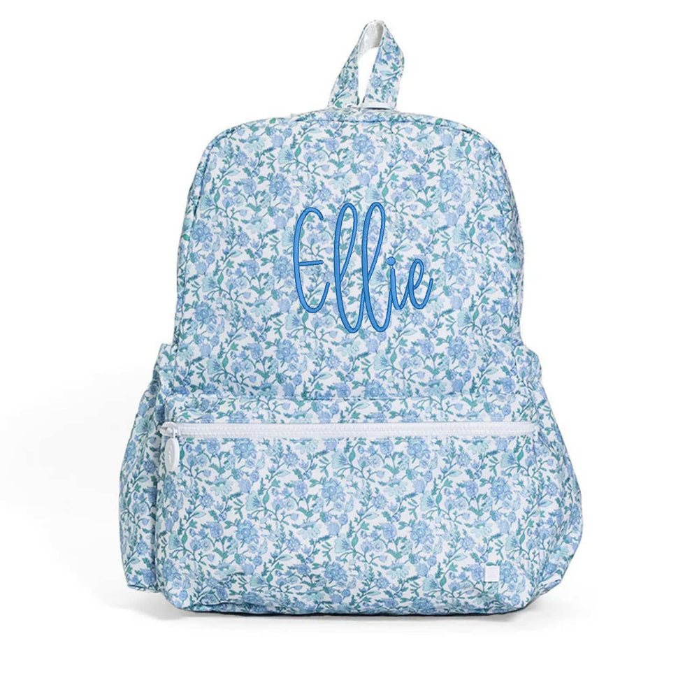 Hamptons Floral Embroidered Backpack