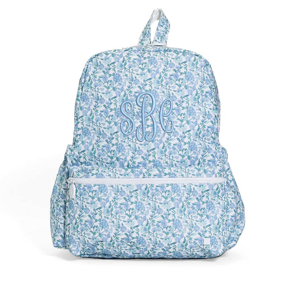 Hamptons Floral Embroidered Backpack