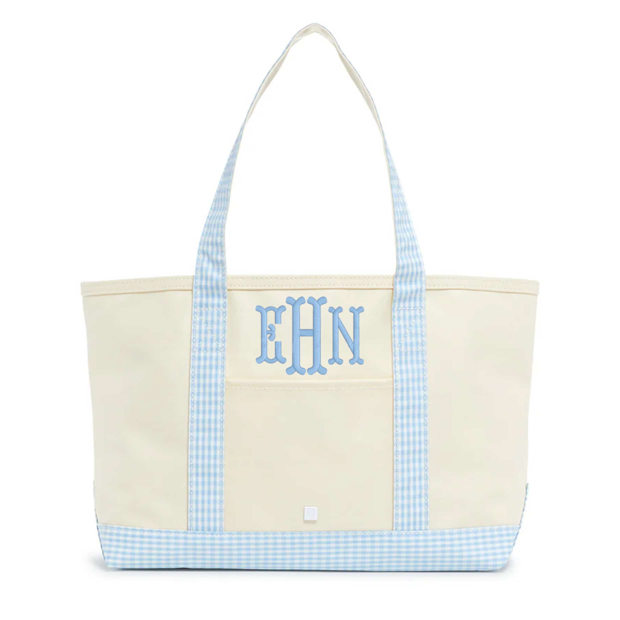 Coated Canvas Tote - Medium