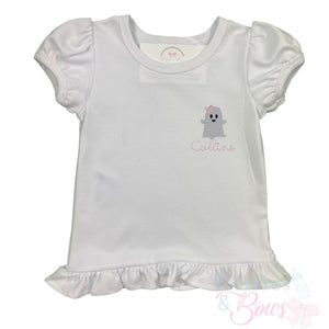 Ghost Pocket Embroidered Shirt