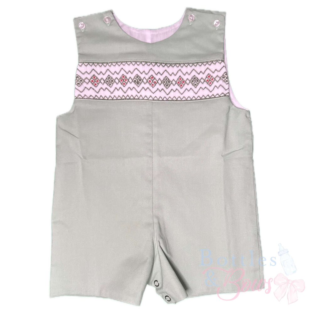 Sage Smocked Shortall