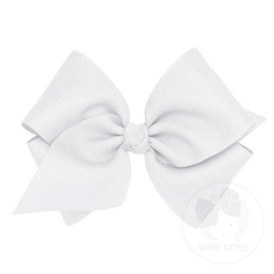 Mini King White Bow - Knot Wrap