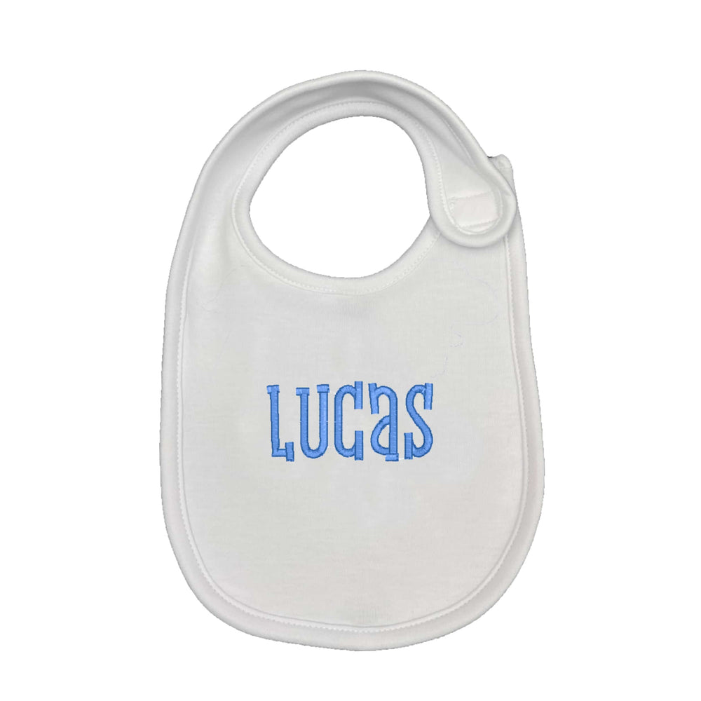 Embroidered Name Bib