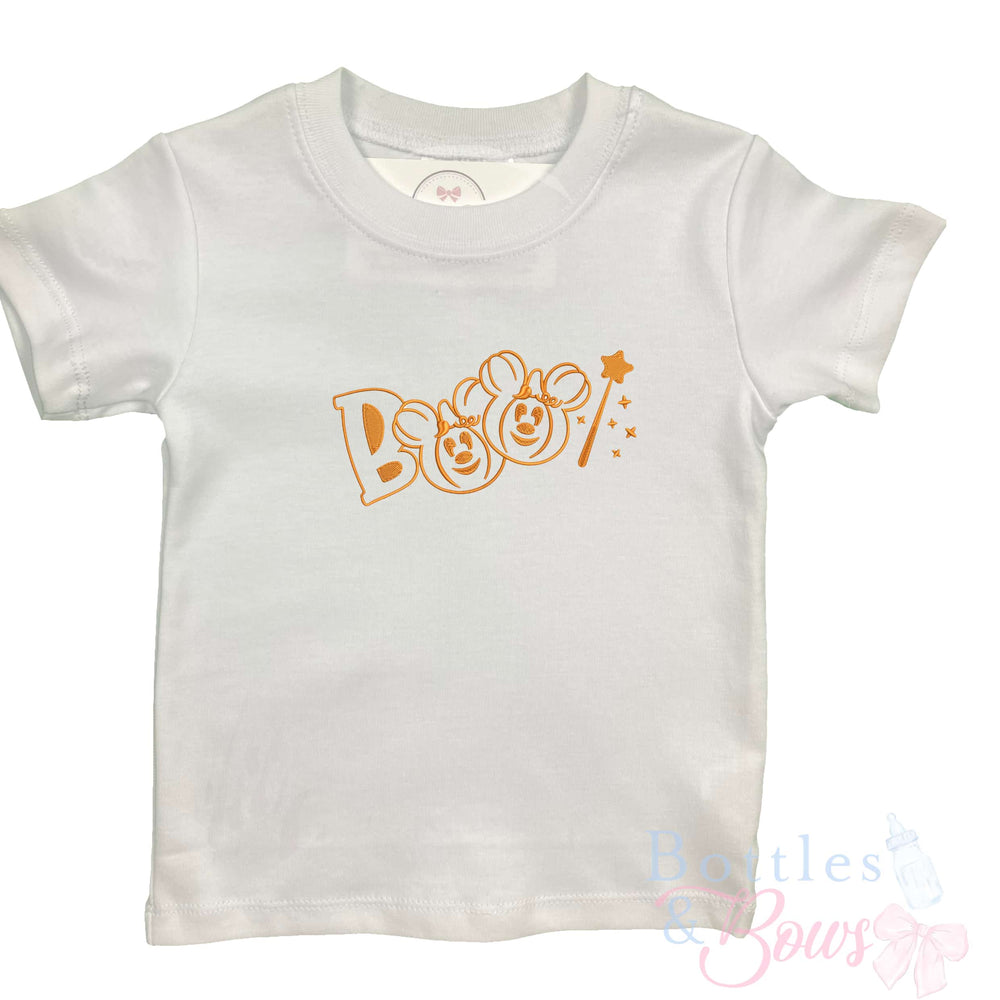 Mouse Halloween Embroidered Shirt
