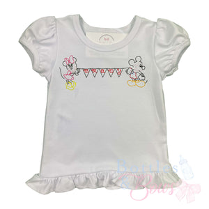 Mouse Name Embroidered Shirt