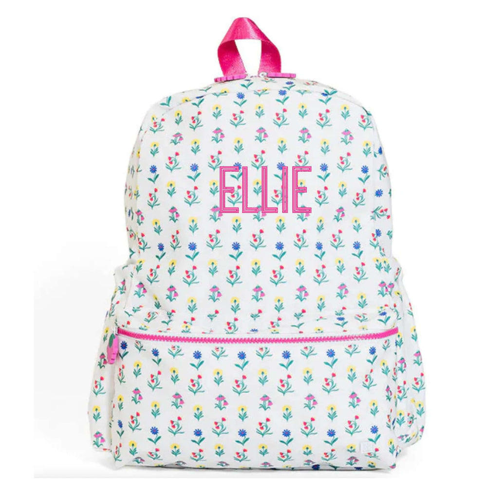 Wildflower Embroidered Backpack