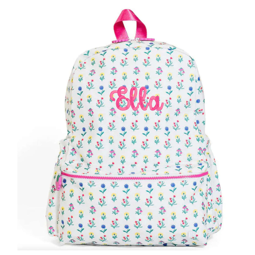 Wildflower Embroidered Backpack