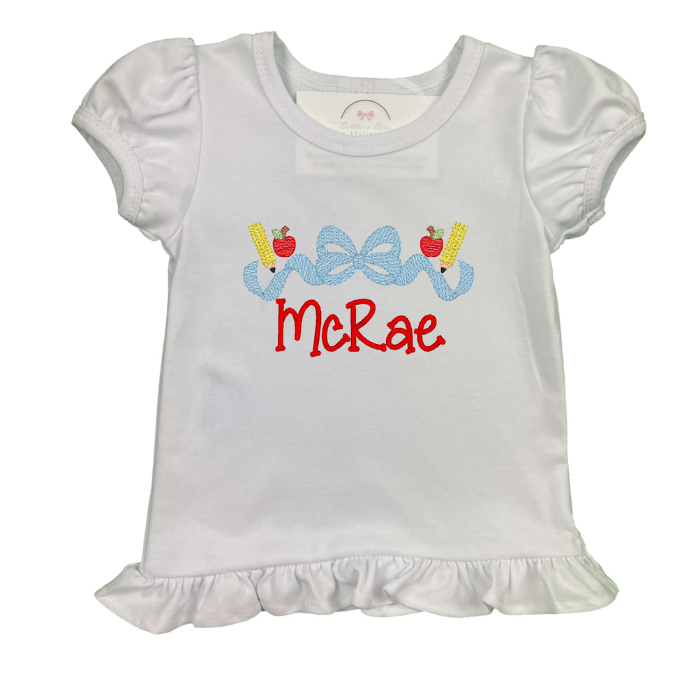 Back to School Embroidered Shirt
