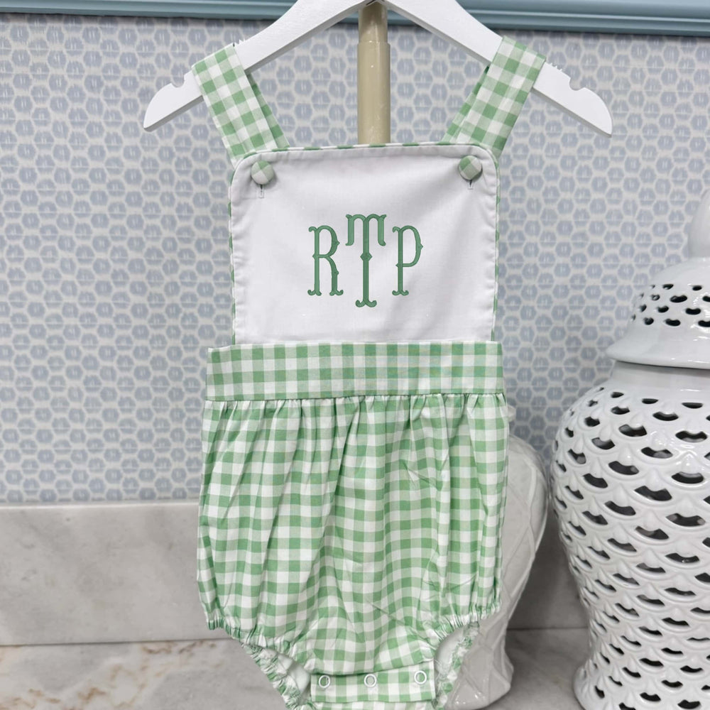 Green Plaid Bubble Preorder