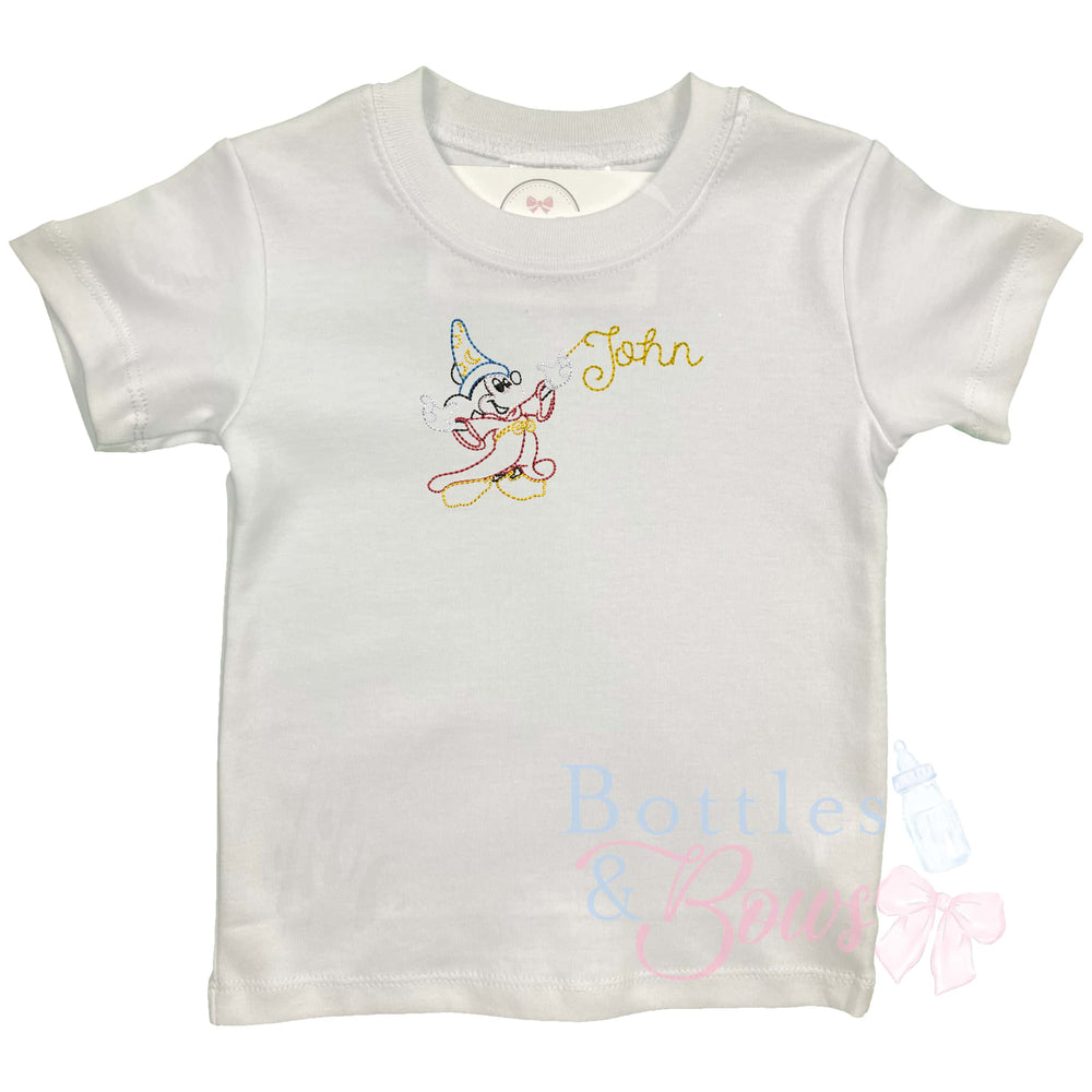 Sorcerer Mouse Embroidered Shirt