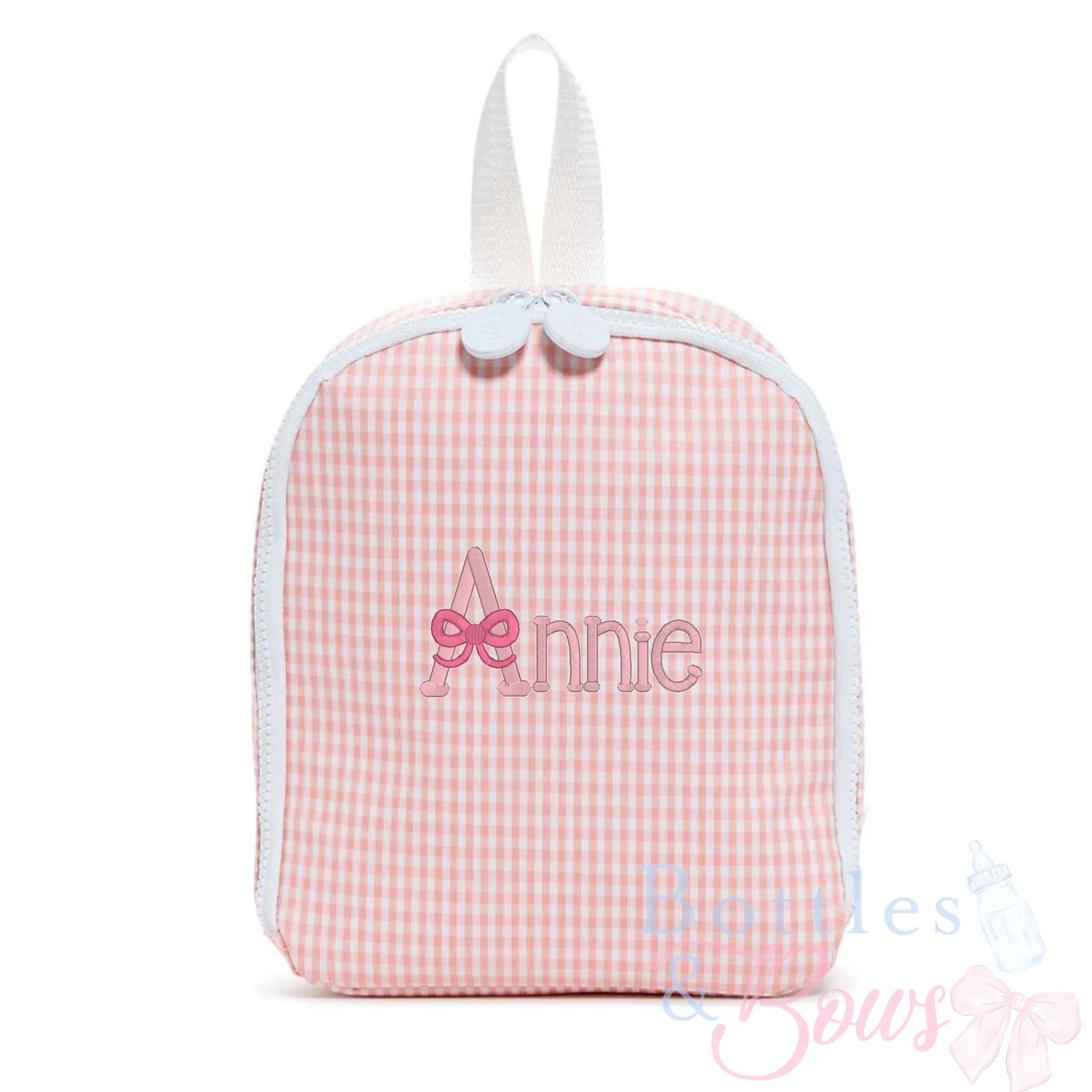 Taffy Gingham Embroidered Lunchbox - Thumbnail 4