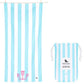 Dock and Bay Towel (Light Blue)