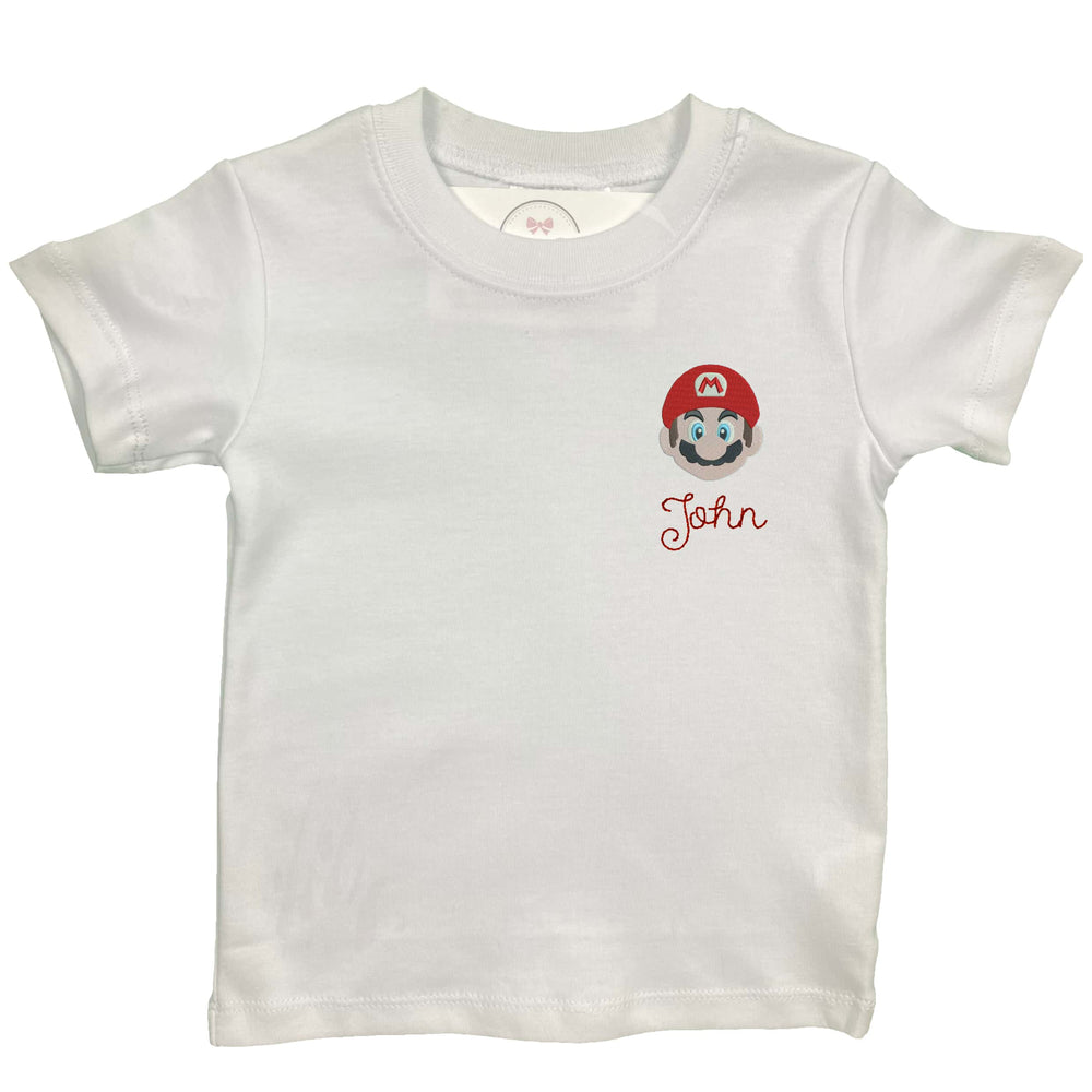 Mario Embroidered Shirt