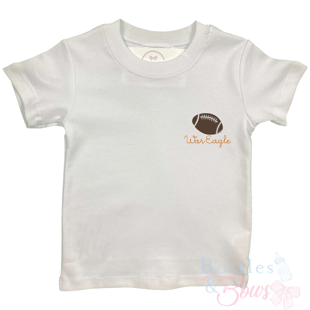 Go Team Embroidered Shirt (Choose Your Saying)