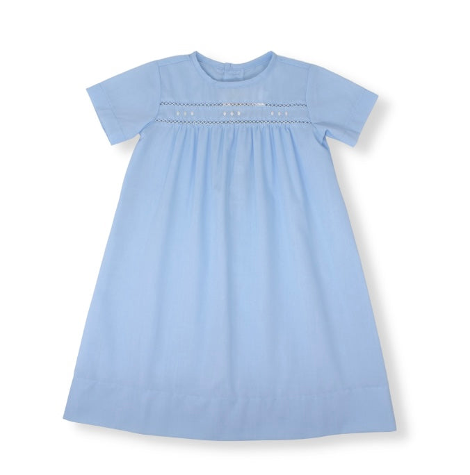 Blue Sleeveless Daygown