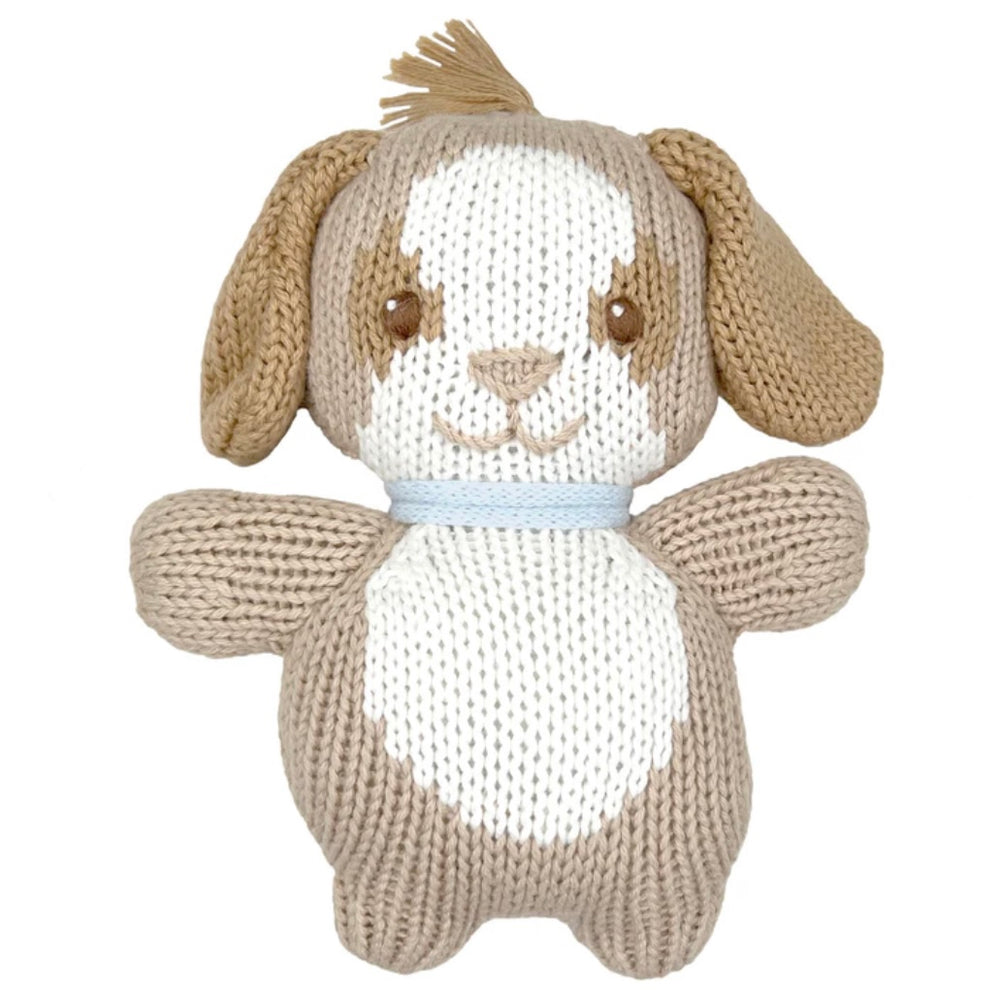 Scoops the Puppy Knit Doll