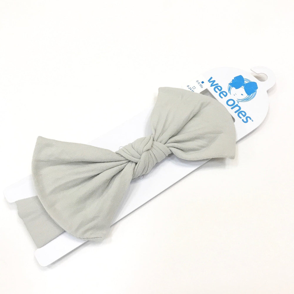 Wee Ones Nylon Headband - Gray