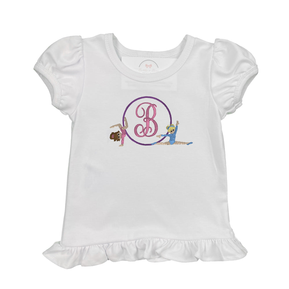 Embroidered Gymnastics Frame Shirt