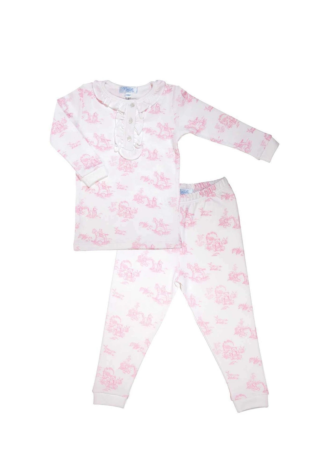 Pink Toile Pajamas
