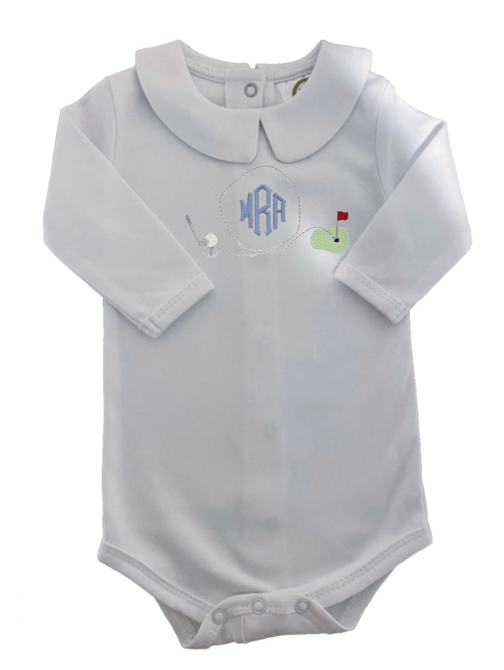 Embroidered Golf Onesie