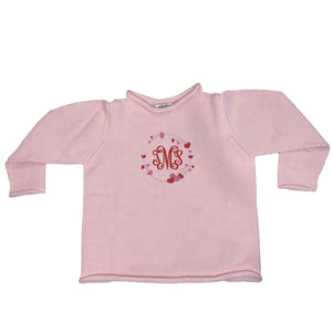 Pink Rollneck Sweater