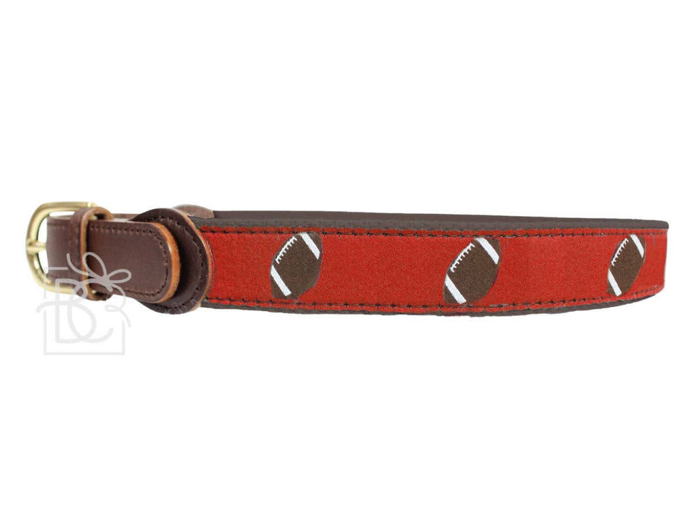 Red Football Belt