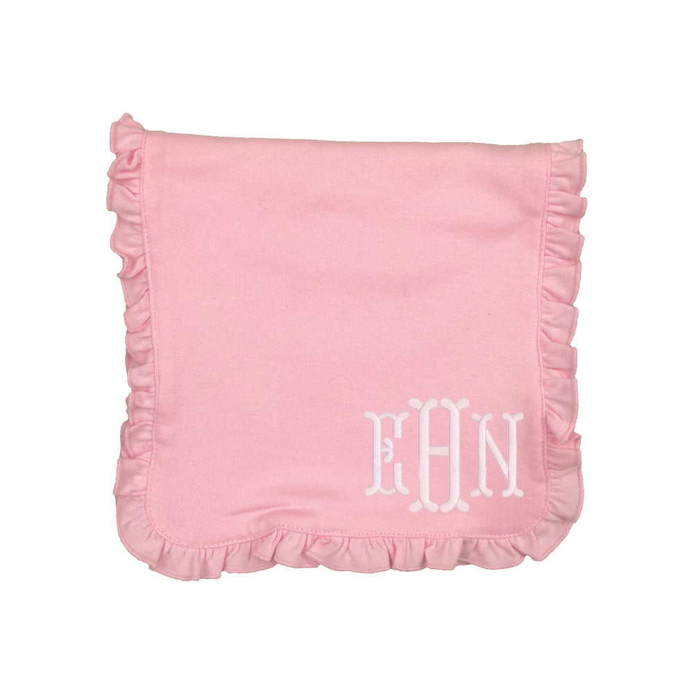 Custom Monogram Burp Cloth