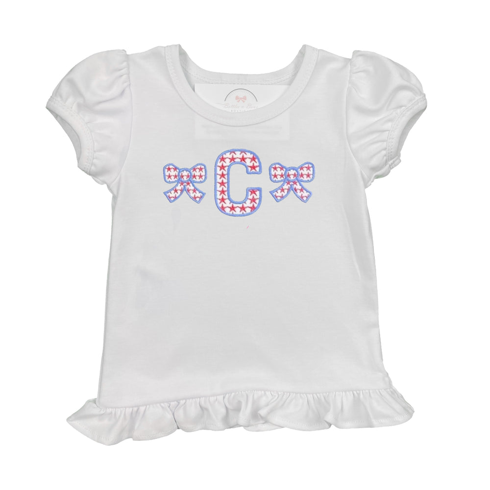 Stars & Bows Embroidered Shirt