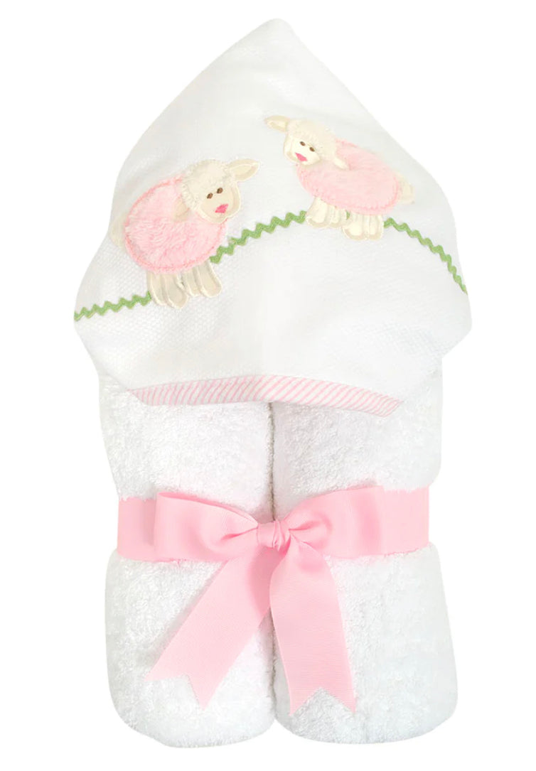 Pink Little Lamb EveryKid Towel