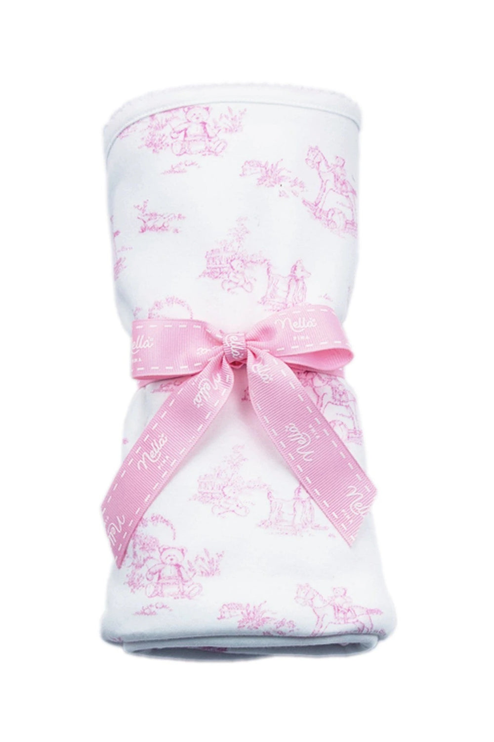 Pink Toile Blanket