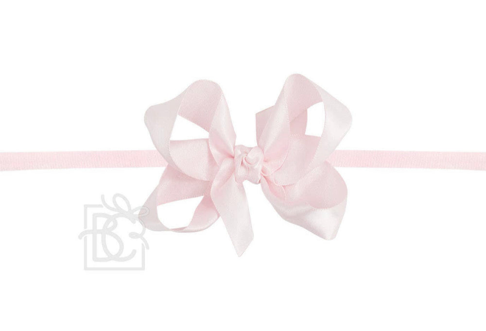 Medium Headband - Satin Pink