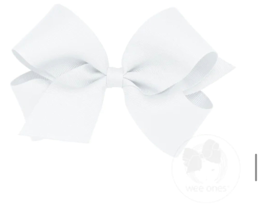 Medium Bow - White