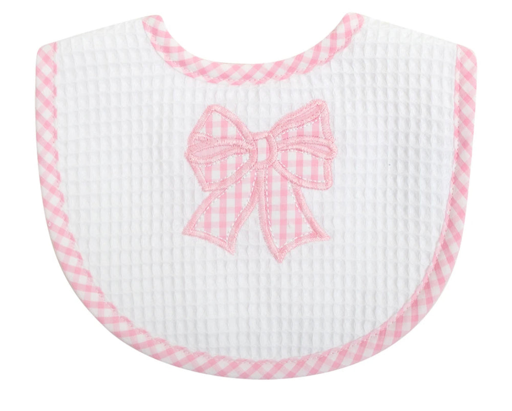 Pink Bows Medium Bib