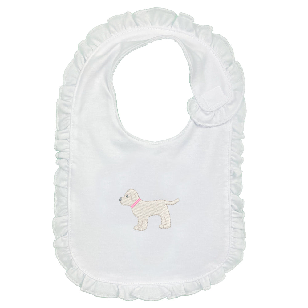 Embroidered Mini Puppy Bib