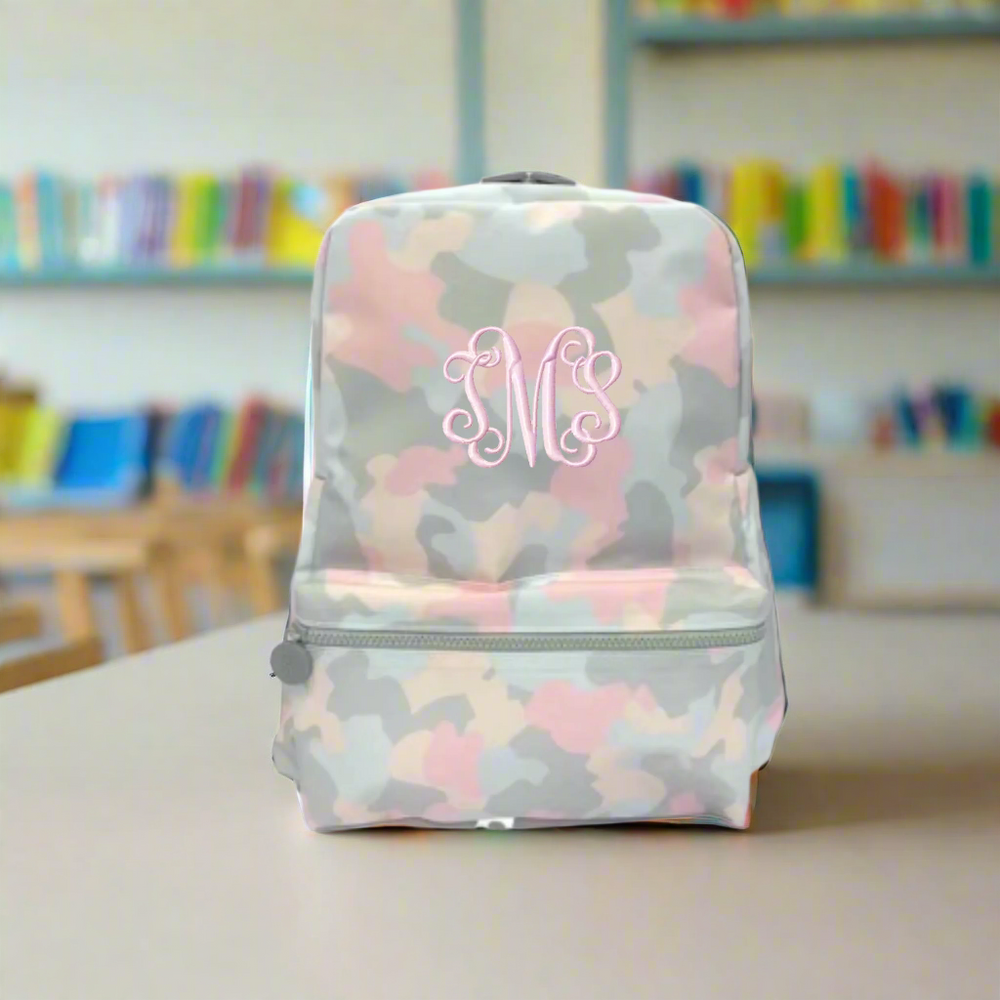 Pink Camo Backpack